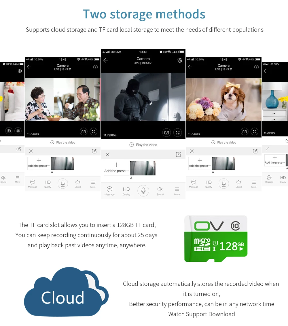 

INQMEGA 5MP AI WiFi IP Camera Security Camera IR Night Vision P2P Baby Monitor Pet Camera Surveillance Wireless CCTV Camera Sur