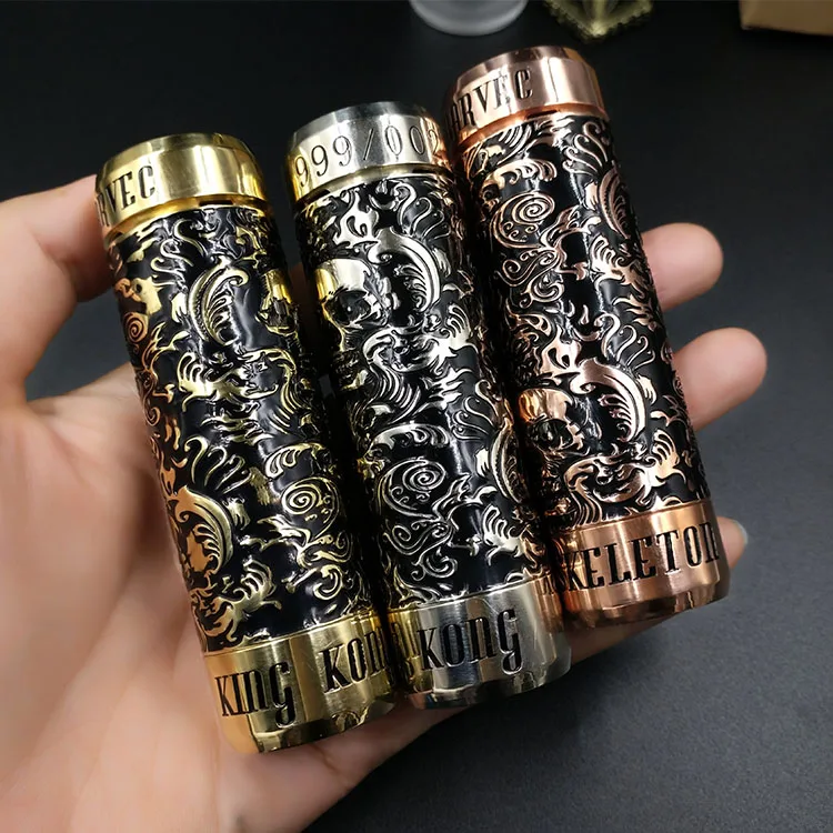 Оригинальный механический мод Marvec Skeleton King Kong 510 26 мм подходит для аккумулятора