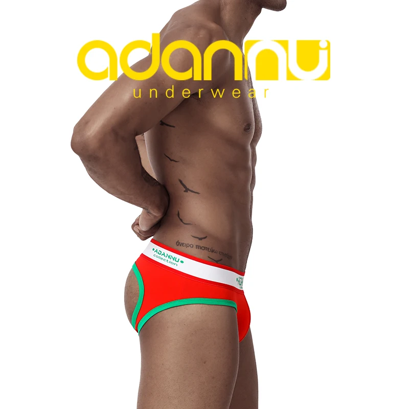 Мужские трусы джоки хлопковые без спинки сексуальное нижнее белье для геев
