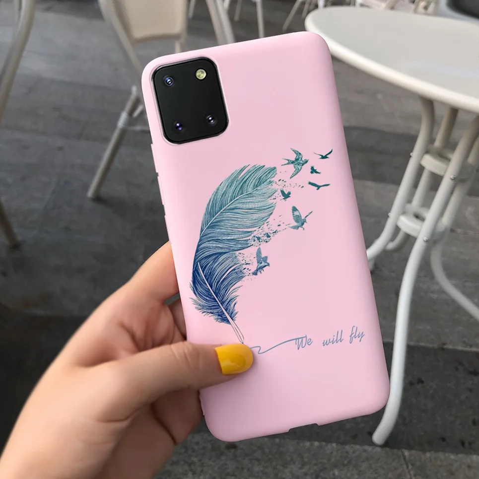 Чехол для Samsung Galaxy Note10 Lite SM-N770F модный силиконовый мягкий чехол-бампер из ТПУ Note 10