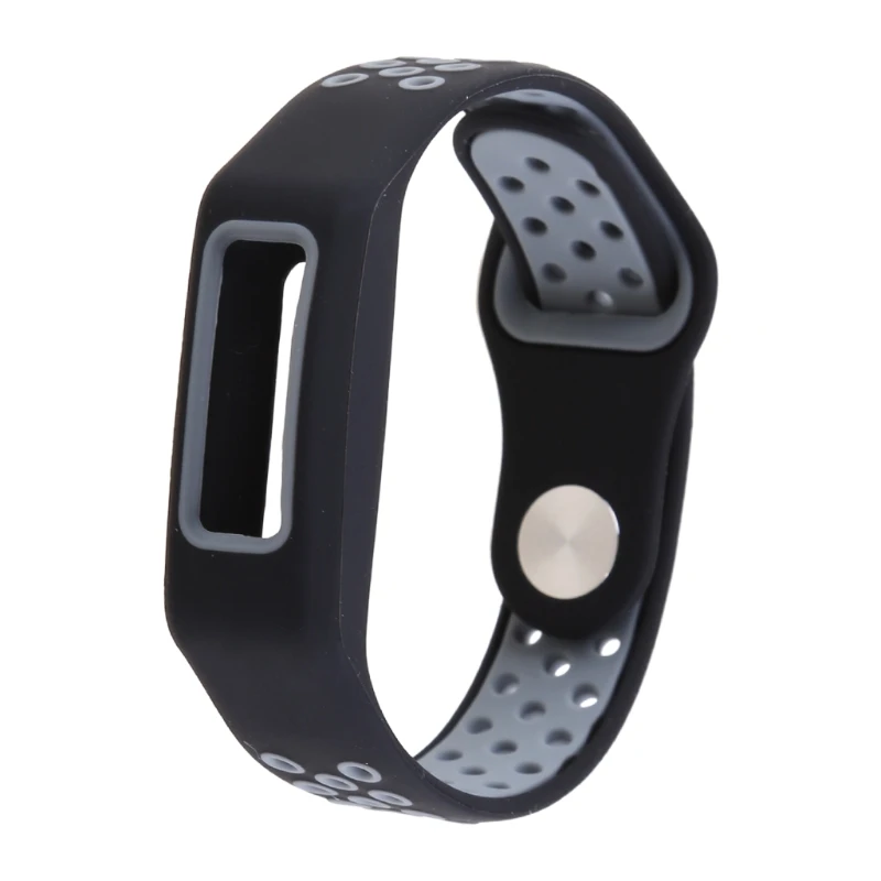 

Soft Silicone Two-Color Watch Band Wrist Strap Bracelet Replacement for Huawei 3e/Huawei Honor 4 Running/Huawei AW70 Smart Watch