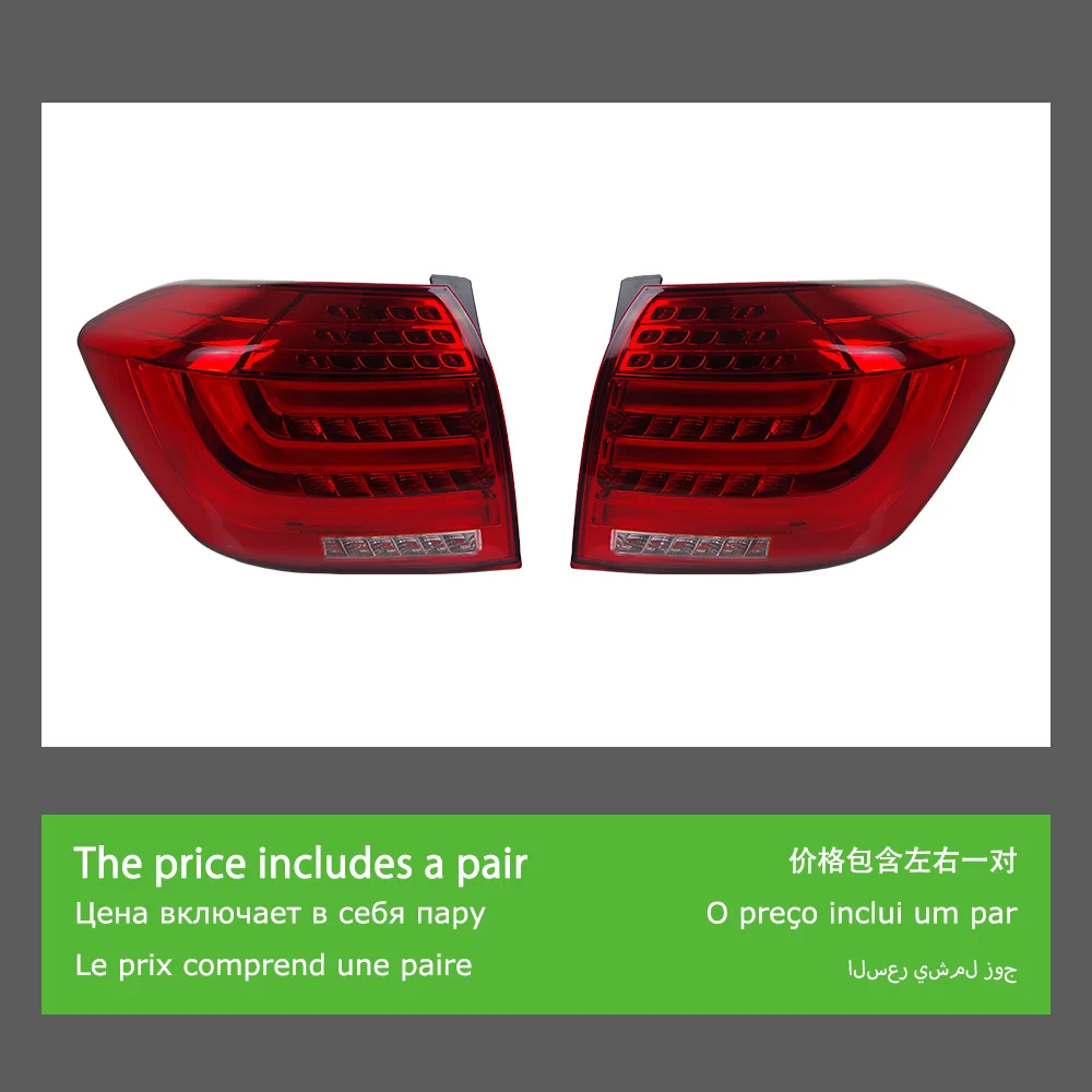 

Tail Lamp For Car Toyota Highlander 2012-2014 LED Tail Lights Fog Lights Daytime Running Lights DRL Tuning Cars Accessories