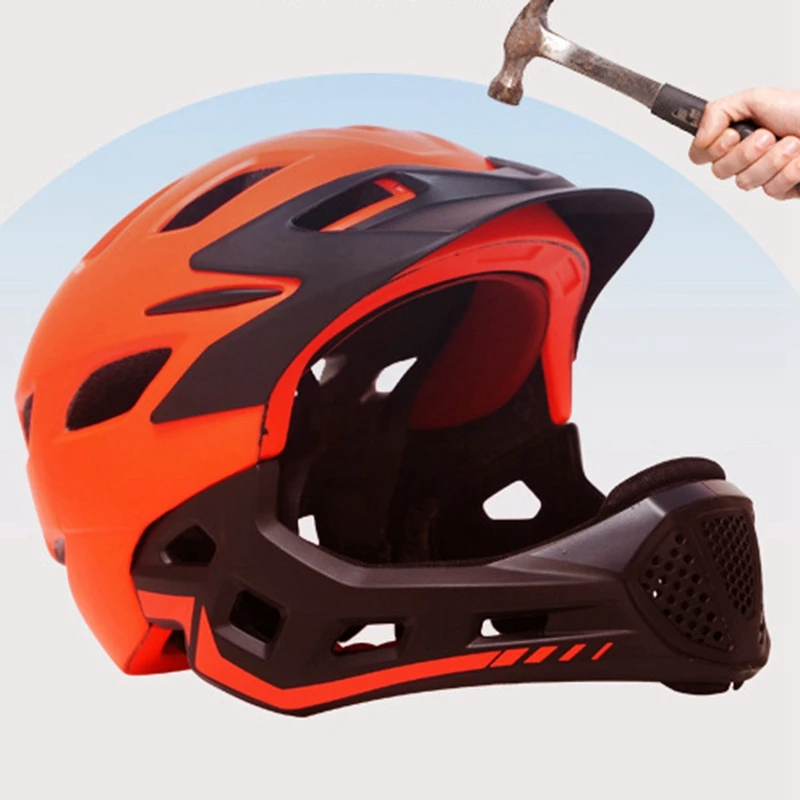 Children'S Cycling Helmet Sliding Balance Car Speed Skating Mountain Black Plus Orange | Спорт и развлечения