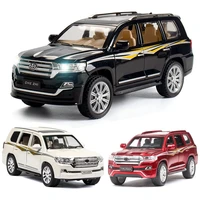 124 132 toyota land cruiser suv car model alloy die cast classic luxury cars favorites gift kids toys cars free shipping
