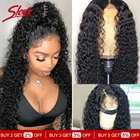 Гладкие бразильские волосы Remy 13x 4, парики из человеческих волос на сетке спереди, 8- 28 Дюймов, 30 дюймов, кудрявые вьющиеся человеческие волосы, парик с предварительно выщипанными детскими волосами