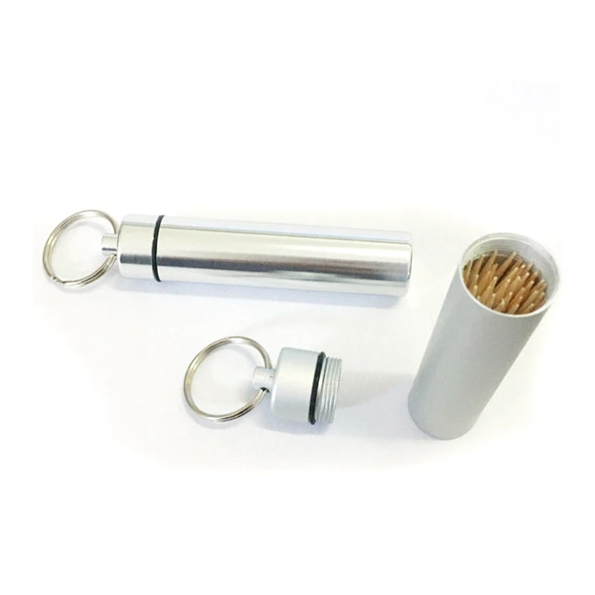 Водонепроницаемый алюминиевый чехол-коробка для медицинской бутылки держатель