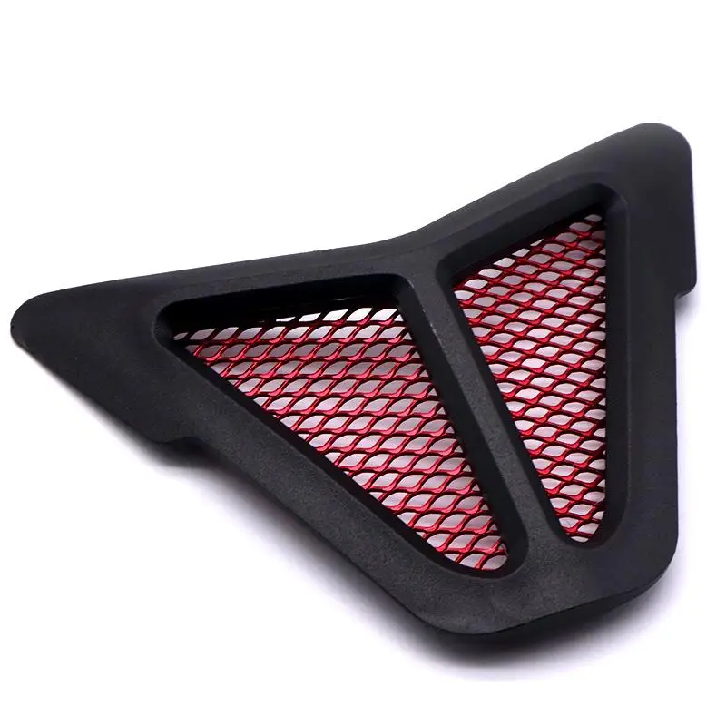 

Motorcycle Headlights Air Intake Decorative Sheet ABS Aluminum Alloy Protection Cover Mesh for Yamaha R15 V3