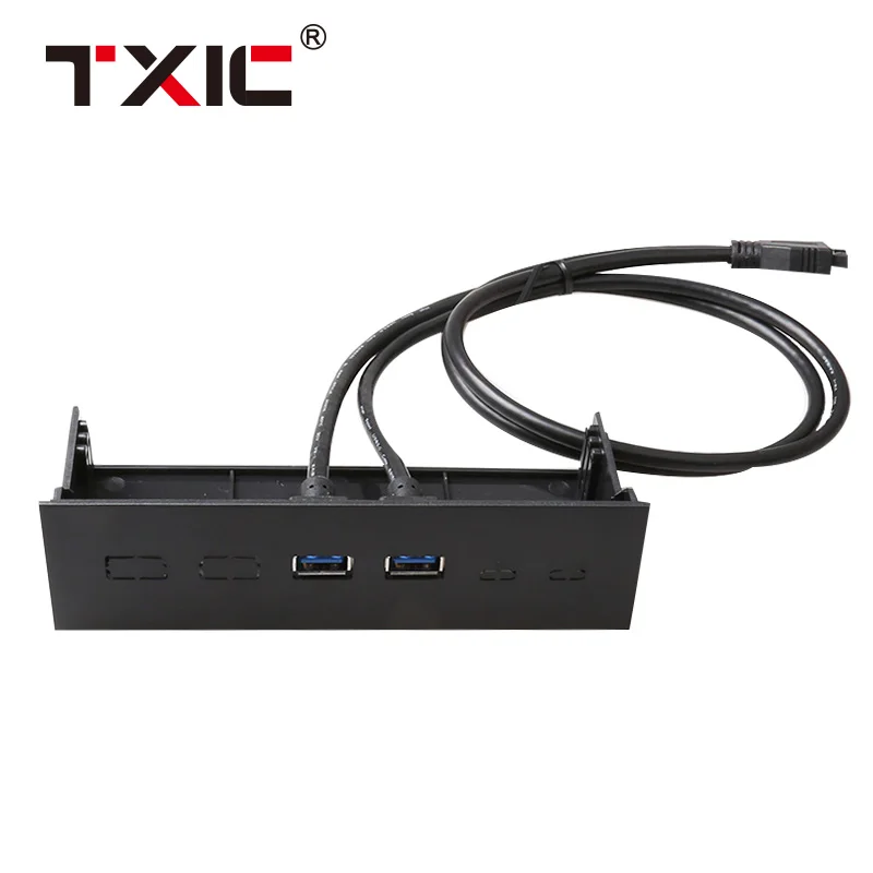2 USB 3 0 hub Передняя панель 20 Pin коннектор адаптер кронштейн кабель Компьютерные