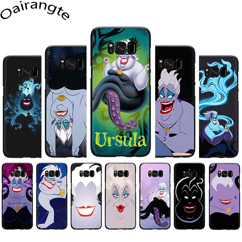 Урсула мягкий чехол для телефона для samsung S6 S7 край S8 S9 10 плюс S10e Note 8, 9, 10, M10 M20 M30 M40