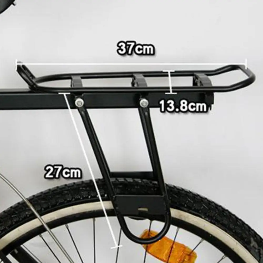 

40%HOT Aluminum Alloy Bicycle Bike Cycling Rear Seat Rack Bag Luggage Carrier Pannier