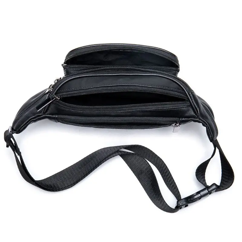

Men Waist Fanny Pack Belt Bag Travel Hip Bum Shoulder Purse Chest Phone Pouch