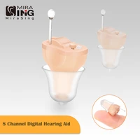 d30 hearing aids audifonos 8 channels invisible complete in ear digital hearing aids sound amplifers adjustable ear aids hearing