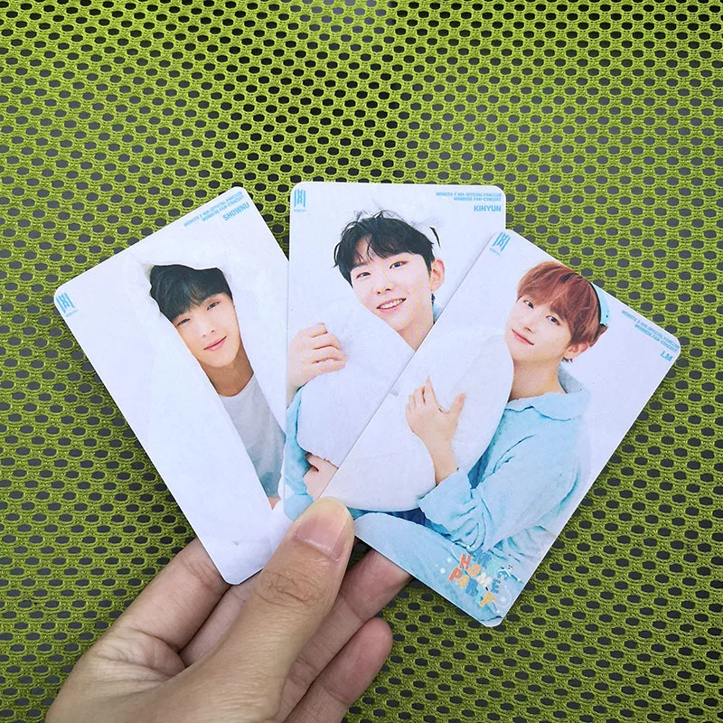 9 шт./компл. Kpop MONSTA X Photo Card встреча болельщиков вечерние K-pop Monsta открытки в альбом |