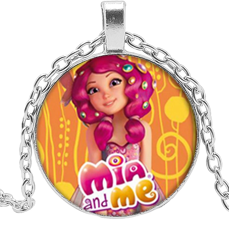 Ожерелье в европейском и американском стиле с рисунком принцессы единорога