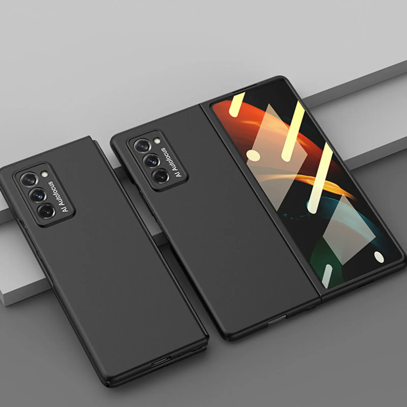 

For Samsung Galaxy Z Fold 2 Shockproof Film Phone Case Protective Cover Shell Coque