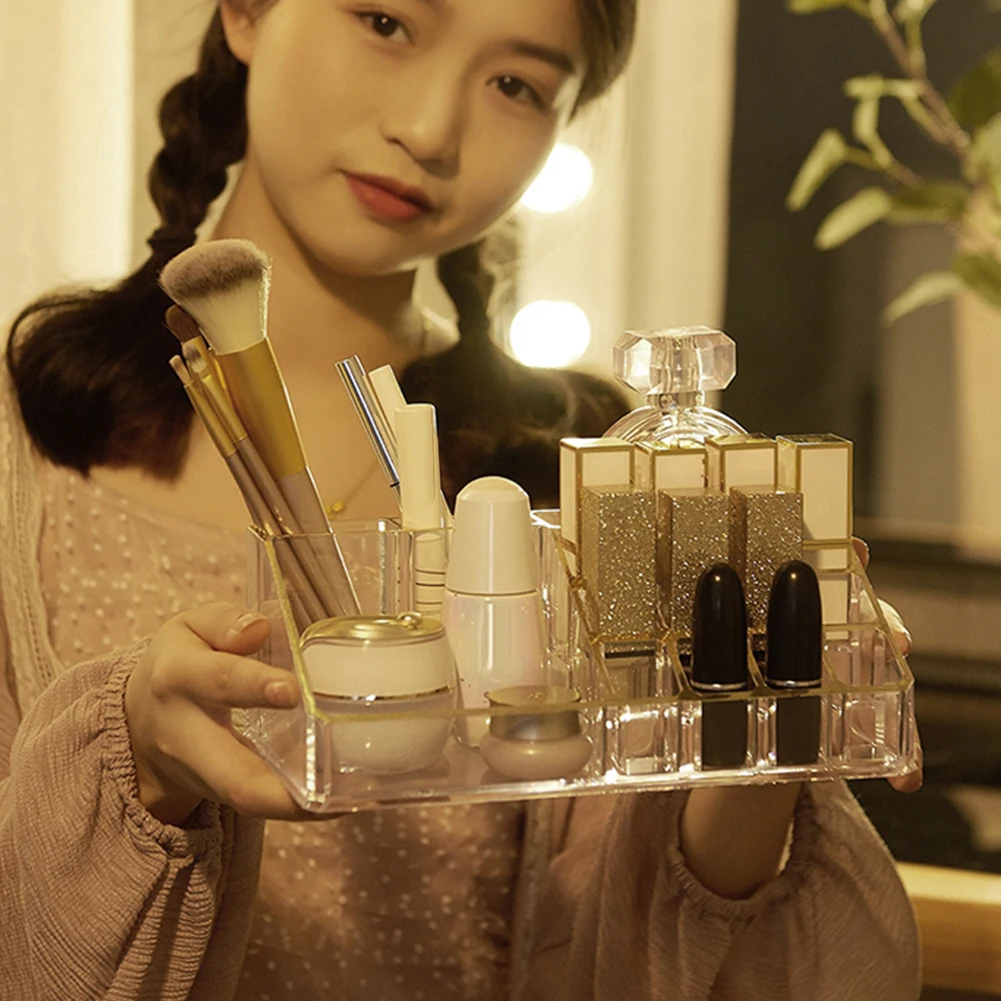 Органайзер для хранения косметики большая емкость | Дом и сад
