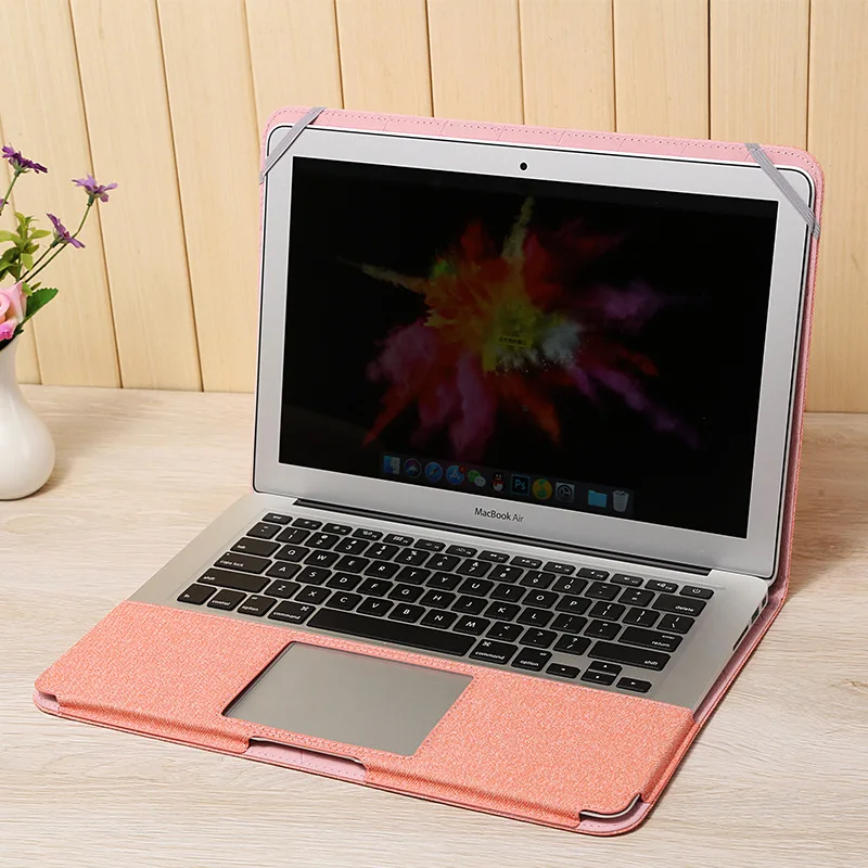 Сумка для ноутбука чехол MacBook Pro Air 15 4 13 3 12 11 тканевый рукав съемный Простой Модный