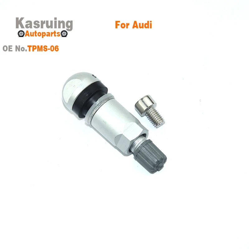 

Новые алюминиевые клапаны датчика давления в шинах TPMS, сменные клапаны в шинах TPMS-06, для Audi