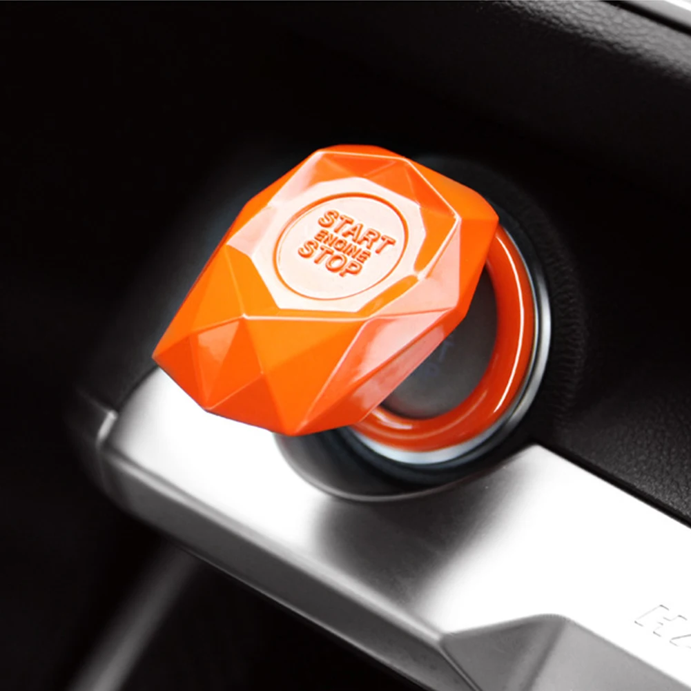 

Universal Car Engine Start Stop Push Button Ignition Trim Decorative Cover One-button Start Protection Car Styling Accessories