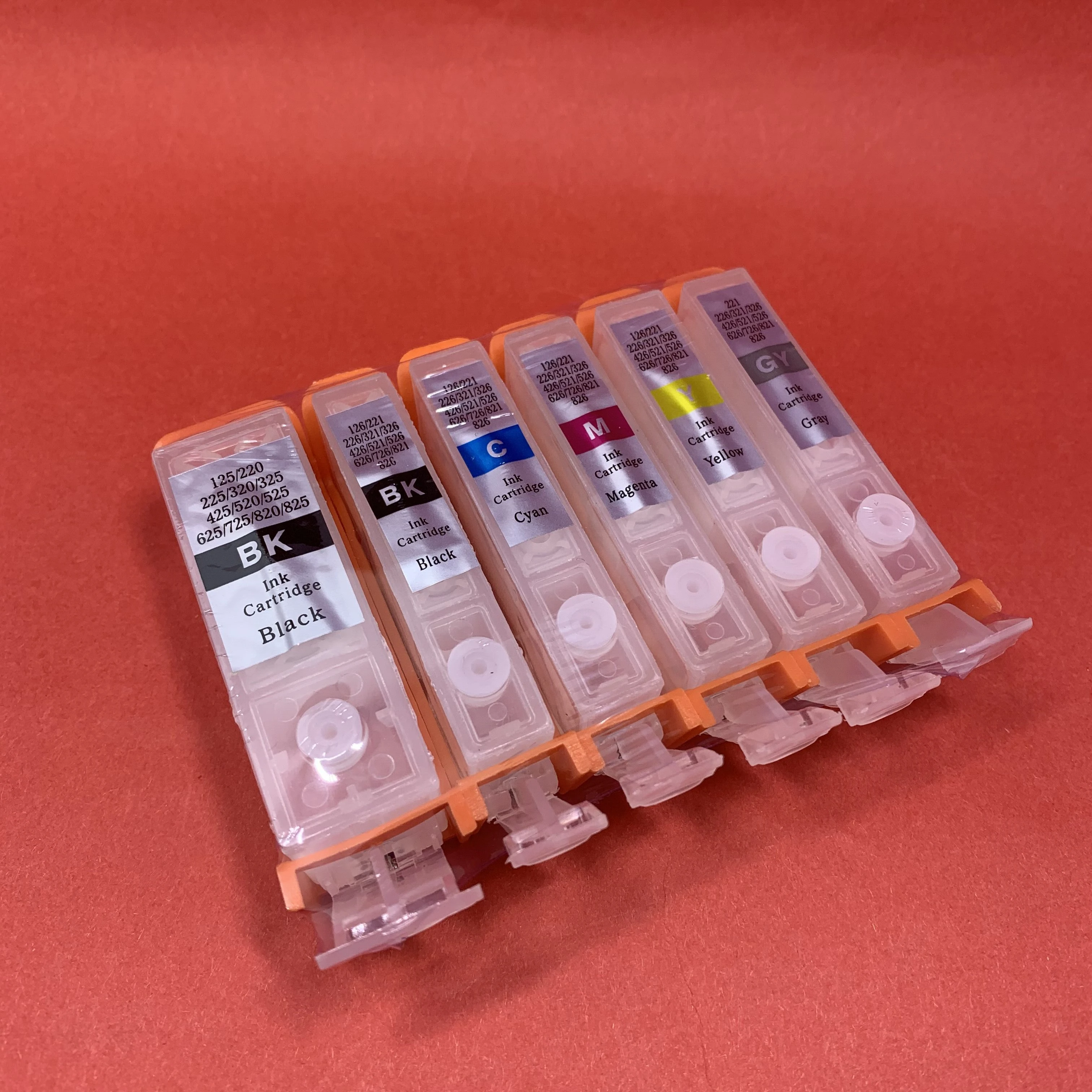 YOTAT CISS чернильный картридж с чипом для PGI 525 CLI 526 Canon PIXMA MG8150 6150 MG8250|Чернильные