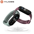 Ремешок для Mi Band 5, силиконовый браслет для Xiaomi Mi Band 6, Xiaomi Mi Band 5, 6