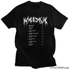 Новая стильная модная футболка Maneskin с принтом, футболка в хипстерском стиле с коротким рукавом, мужской модный топ, повседневная одежда для пар