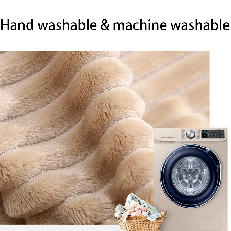 Супермягкое Флисовое одеяло в полоску для кровати зимнее постельное белье с