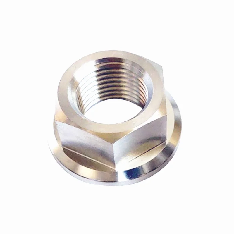 

M16 Pitch 1.5 Titanium Flange Hex Nuts Grade 5