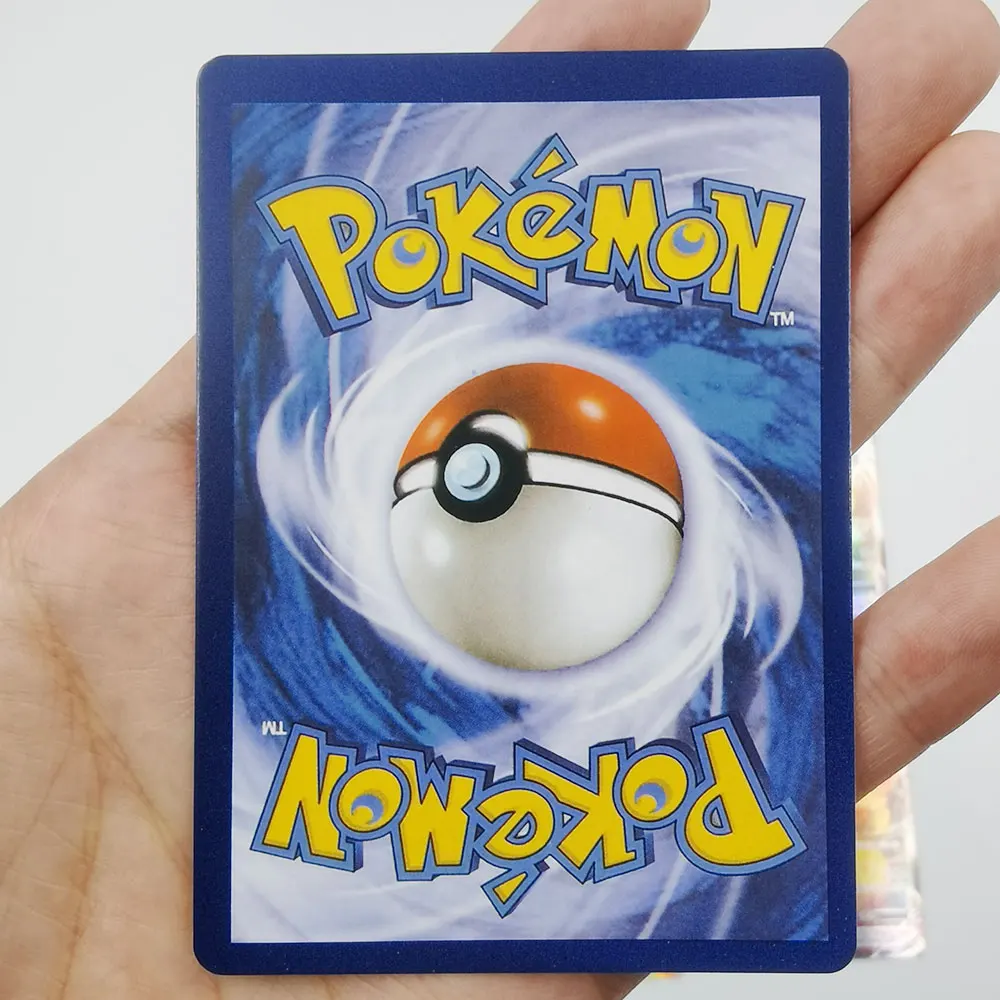 Cartas de Pokemon de 1&ordf; edici&oacute;n, juego de tarjeta de colecci&oacute;n de arco&iacute;ris hologr&aacute;fico, en ingl&eacute;s, Chiarizard, Pikachu, el &uacute;ltimo Vmax-4