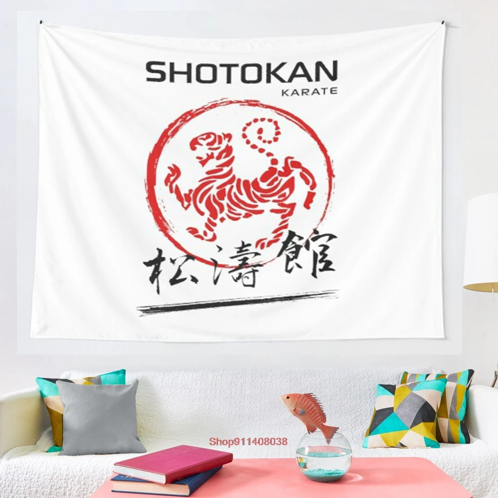 

Shotokan Karate Tiger tapestry Art Wall Hanging Tapestries for Living Room Decor