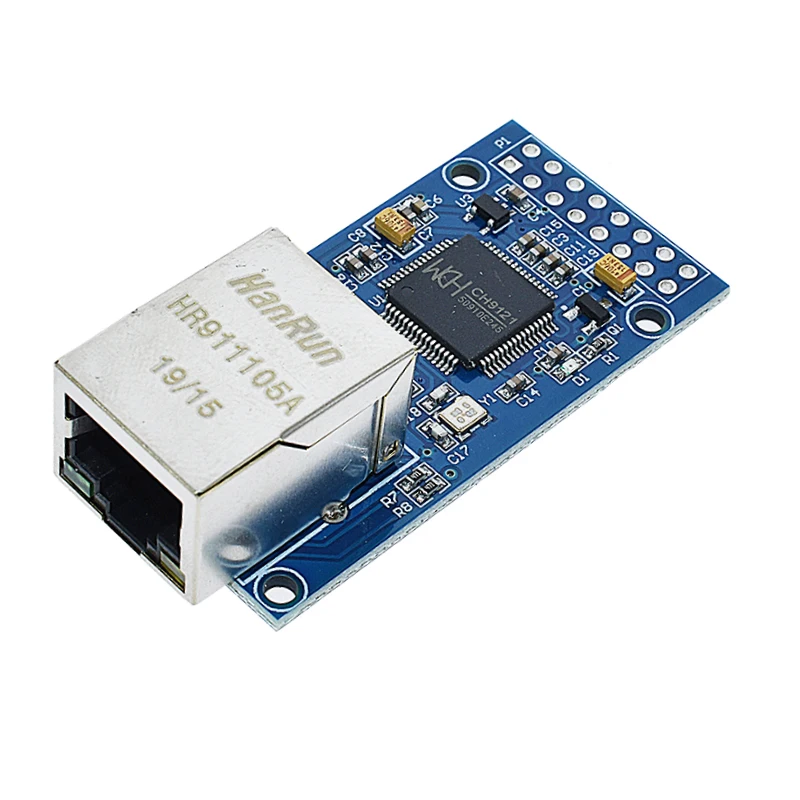 Последовательный порт CH9121 UART для сетевого модуля Ethernet модуль передачи TTL