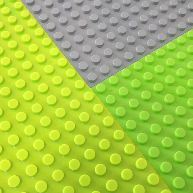 MKTOYS Duplos Базовая пластина 32*24 24*24 точки Большой размер строительные блоки кирпичи