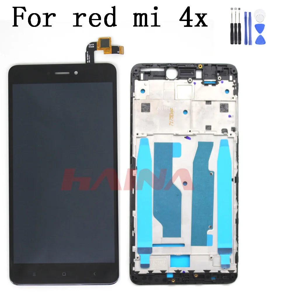 AAA Качество lcd + рамка для Xiaomi Redmi Note 4x ЖК-дисплей экран версия 4 глобальная только
