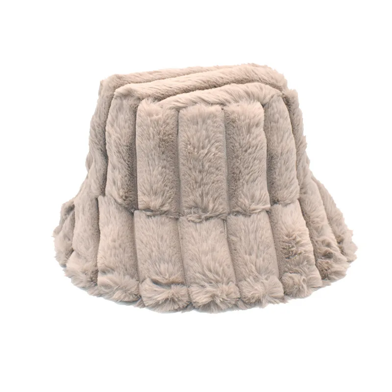 

ZLD winter new women fisherman hat fashion Warm plush ladies hats Leisure basin cap outdoor travel windproof men's caps