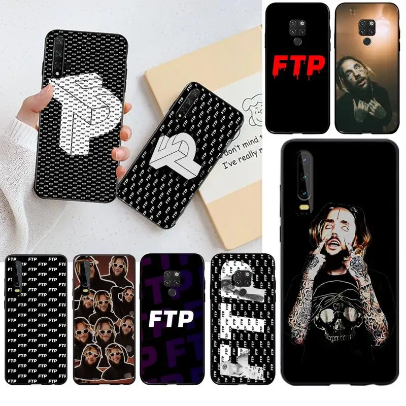 Мягкий черный чехол для телефона Uicideboy Suicideboys FTP Huawei P40 P30 P20 lite Pro Mate 20 P Smart 2019 prime |