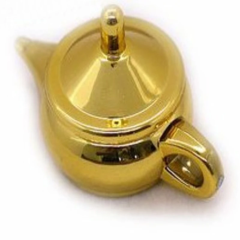 

1PC Wonderful Lamp - Golden Color Magic Tricks Magician Close Up Illusions Gimmick Props Mentalism Coin Appearing Vanish Magia