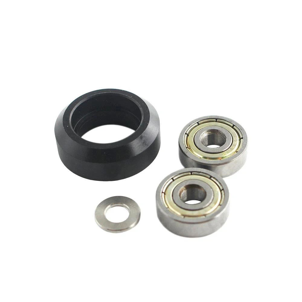 Комплект из 5 пластиковых колес с ЧПУ 625zz направляющим шкивом пассивное круглое