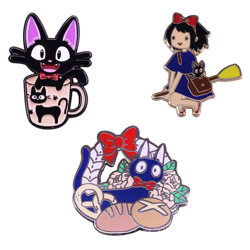 Ходячий замок Софи эмали штырь японская анимация фантазия фильм брошь|Броши| |