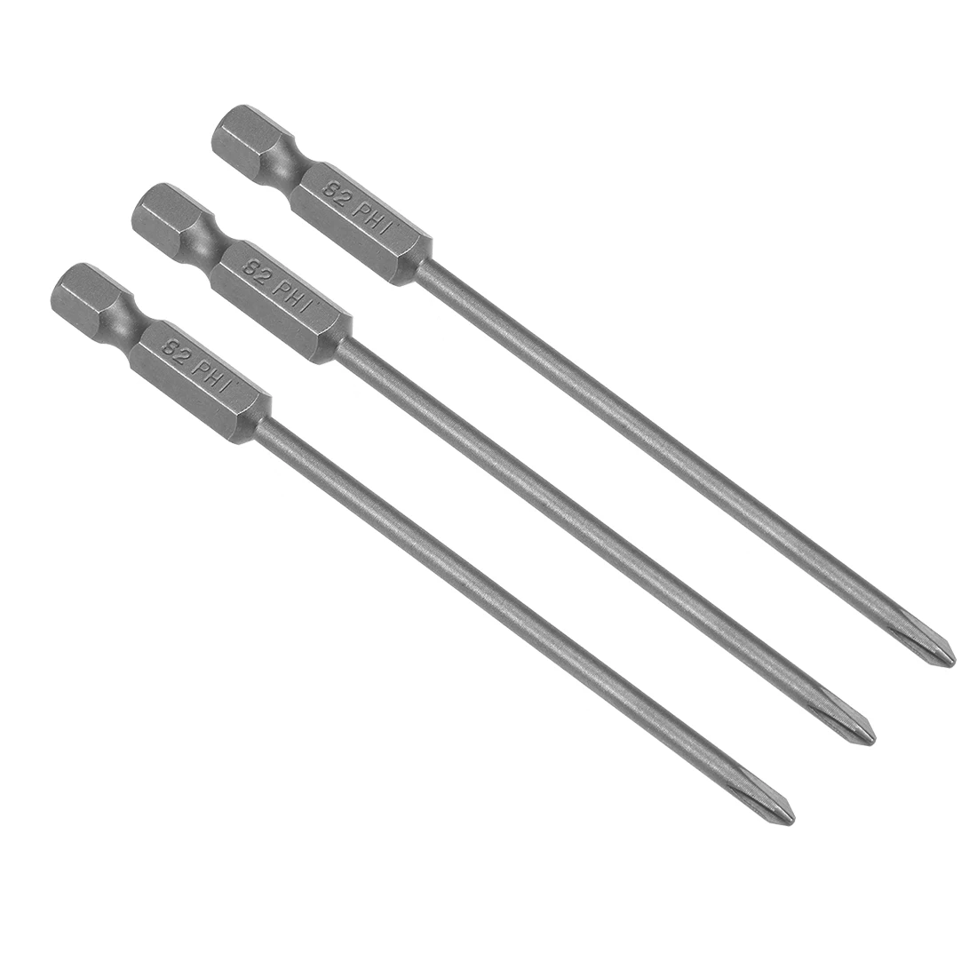 Uxcell 3 шт. PH1 1/4 дюйма шестигранный хвостовик Магнитная отвертка Philips сверла 94 Длина