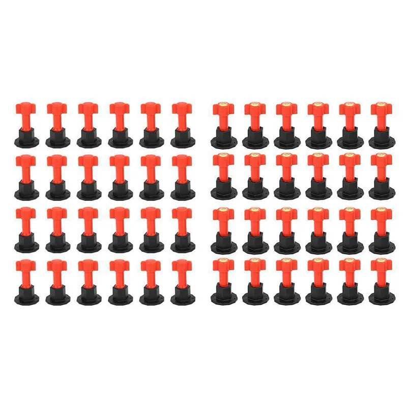 Hot 75 Pcs Reusable Anti-Lippage Tile Leveling System Locator Tool Ceramic Floor Wall XJS789 | Инструменты