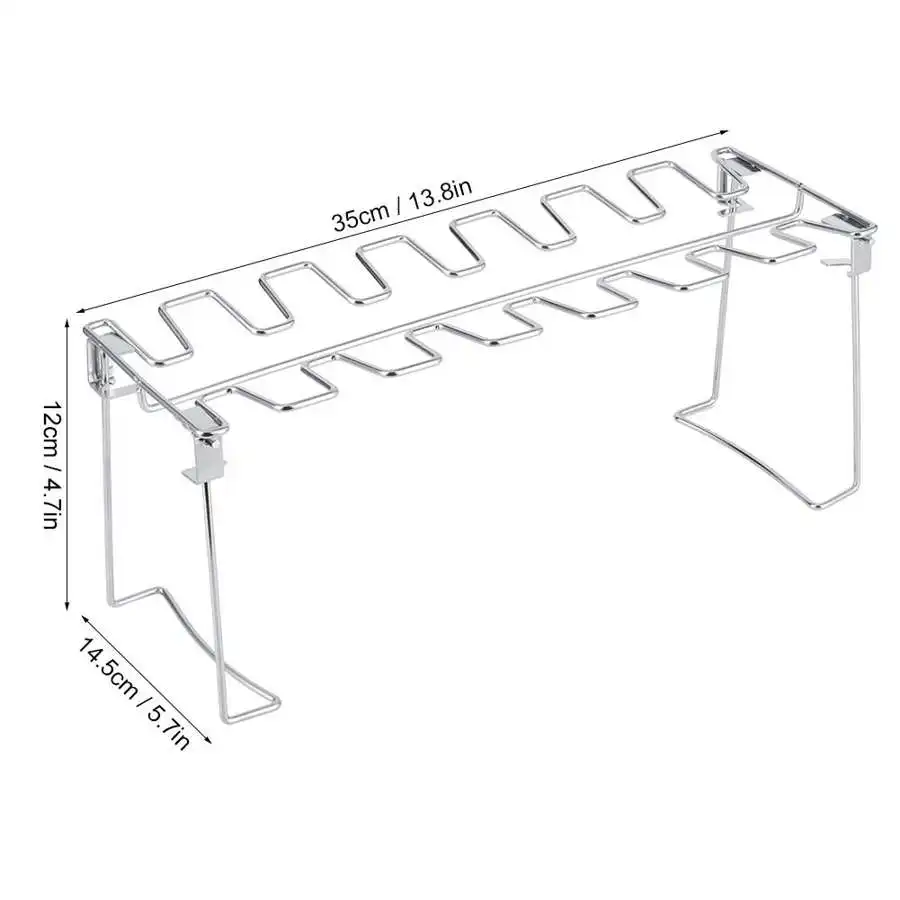 2 шт. подставка для гриля из нержавеющей стали |