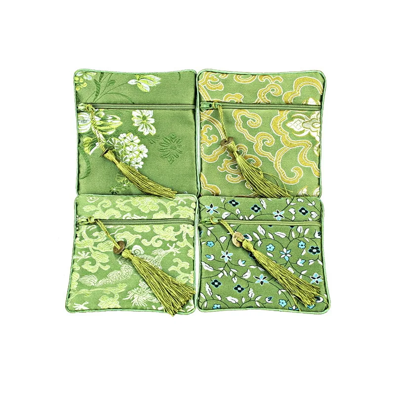 200 шт. китайский шелковый кошелек для мелочи 11 5 х11 см |