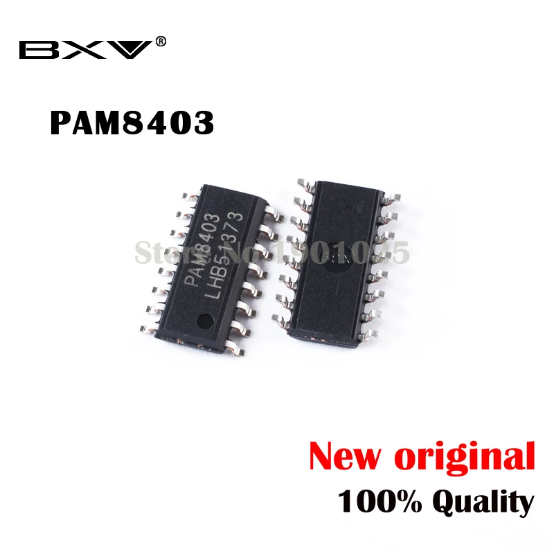 10 шт. PAM8403 SOP 16 8403 SMD Оригинальный IC|Интегральные схемы| |