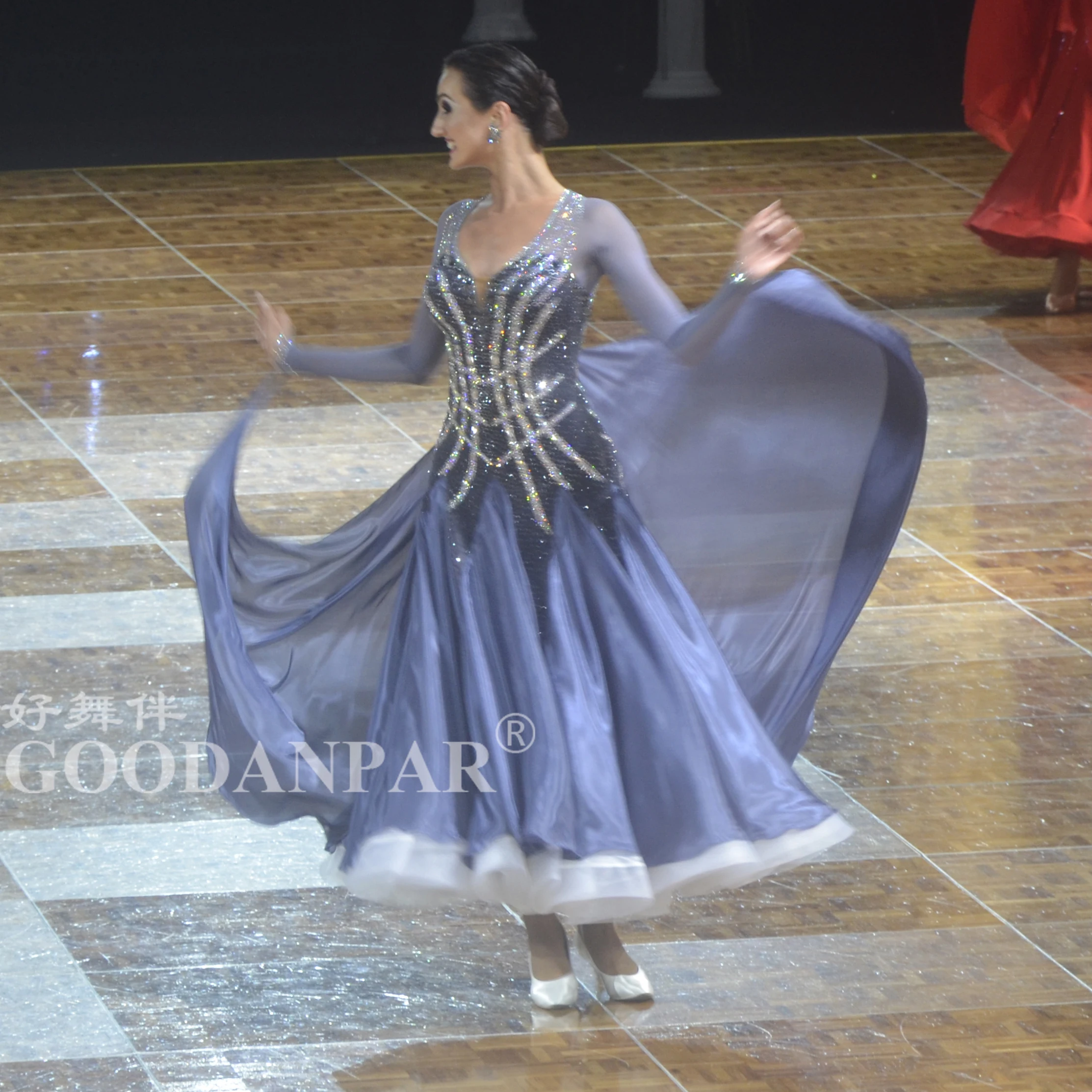 Женское платье для бальных танцев стандартные платья общественных современных