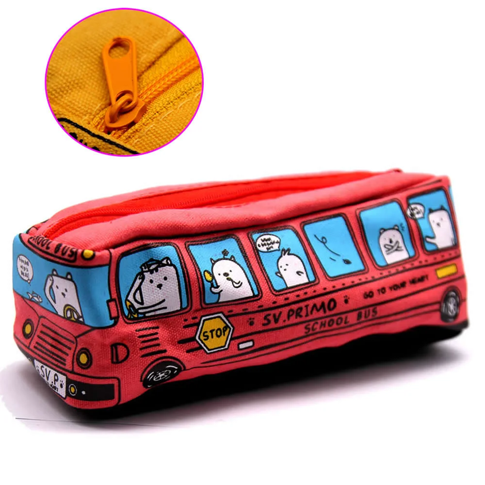 2 @ #1 шт. мультяшная сумка для хранения в автобусе игрушек холщовая на молнии