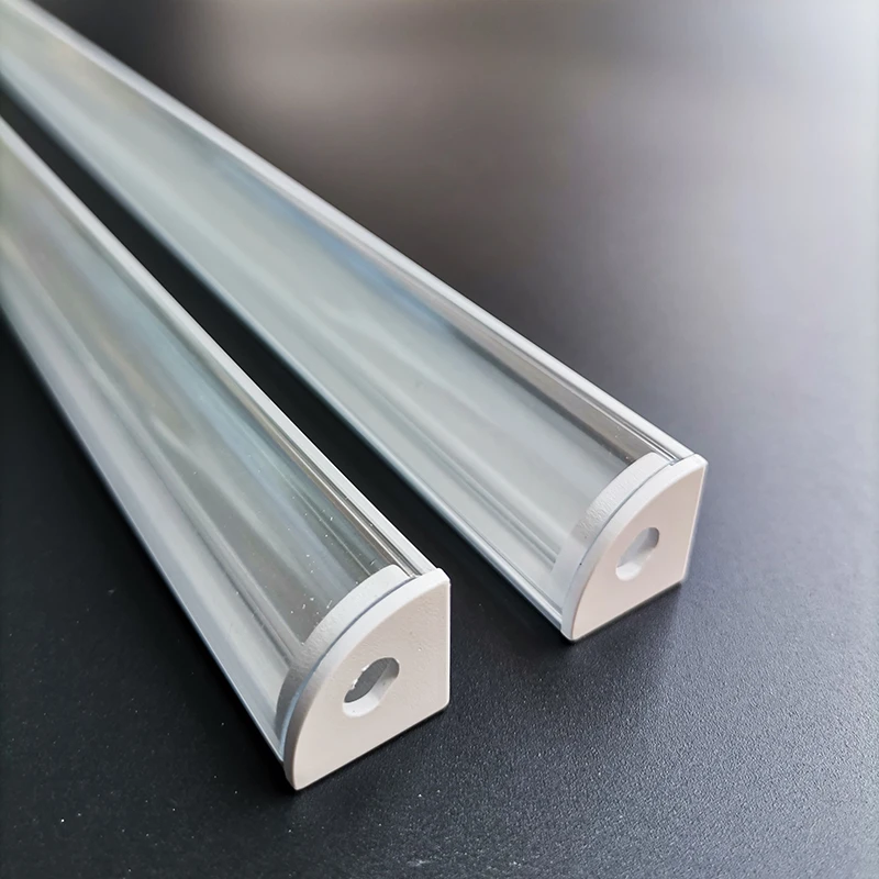 1 24 шт./лот треугольный угловой офисный световой ремень алюминиевый профиль для