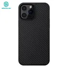 Чехол для iPhone 13 Mini 13 Pro Max Nillkin из синтетического волокна, углеродное волокно, ПП Пластиковая Задняя крышка для iPhone 13 Pro чехол