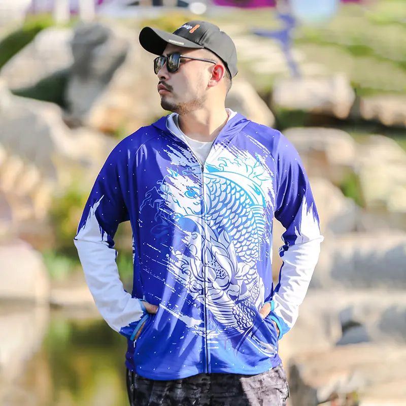 

2023 DIAOLIAN Fishing Shirts Sun Protection Breathable Quick-drying Anti-UV Carp Moisture-wicking Long Sleeve Fishing Jerseys