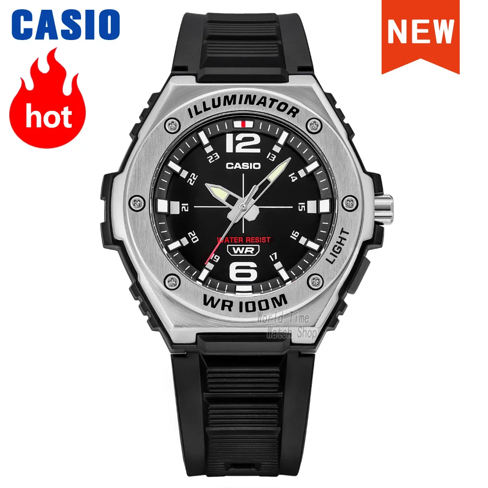 Casio watch men top brand luxury set 100m Waterproof men watch quartz military wrist Sport neutral watches relogio MWA-100H-1A