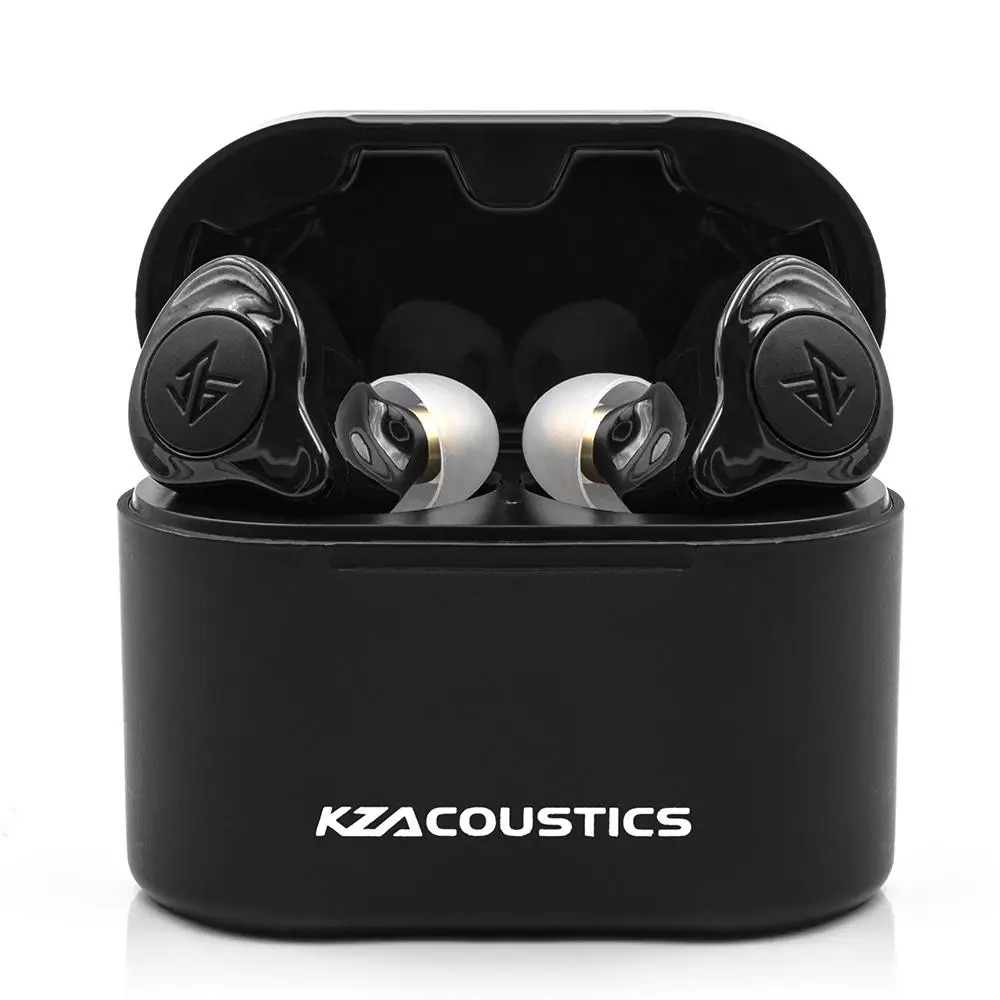 

KZ S2 1DD+1BA Hyrbid HiFi TWS True Wireles Bluetooth 5.0 In Ear Monitor with Realtek 8763 Noise Isolation Earphone Earbuds Z1 S1